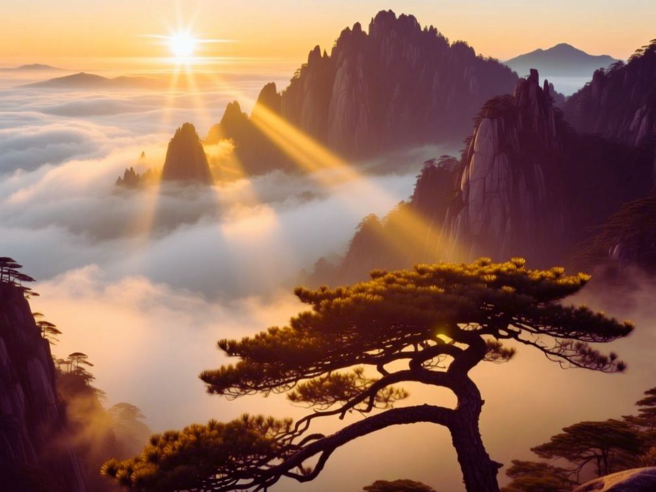 金品黃山雲海6日【山頂住一晚】